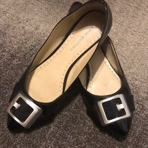 Adrienne Vittadini black flats size 7 1/2